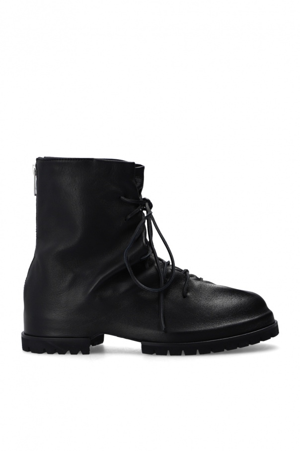 424 Leather ankle boots