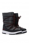 Moncler panelled buckle ankle boots ‘JR Boy’ snow boots
