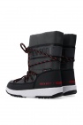 Moncler panelled buckle ankle boots ‘JR Boy’ snow boots