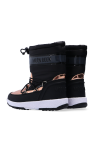 Moon Boot Kids BLACK ‘JR Girl Soft WP’ snow boots