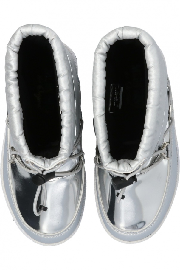 Roberto Cavalli Sneakers con logo Nero ‘JR Girl Soft WP’ snow boots