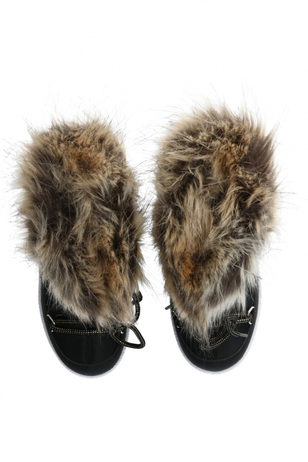 Pèpè Elf leather ballerina shoes ‘Monaco Low’ snow boots