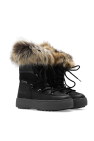 Moon Boot Kids BLACK ‘Jtrack Monaco Low’ snow boots