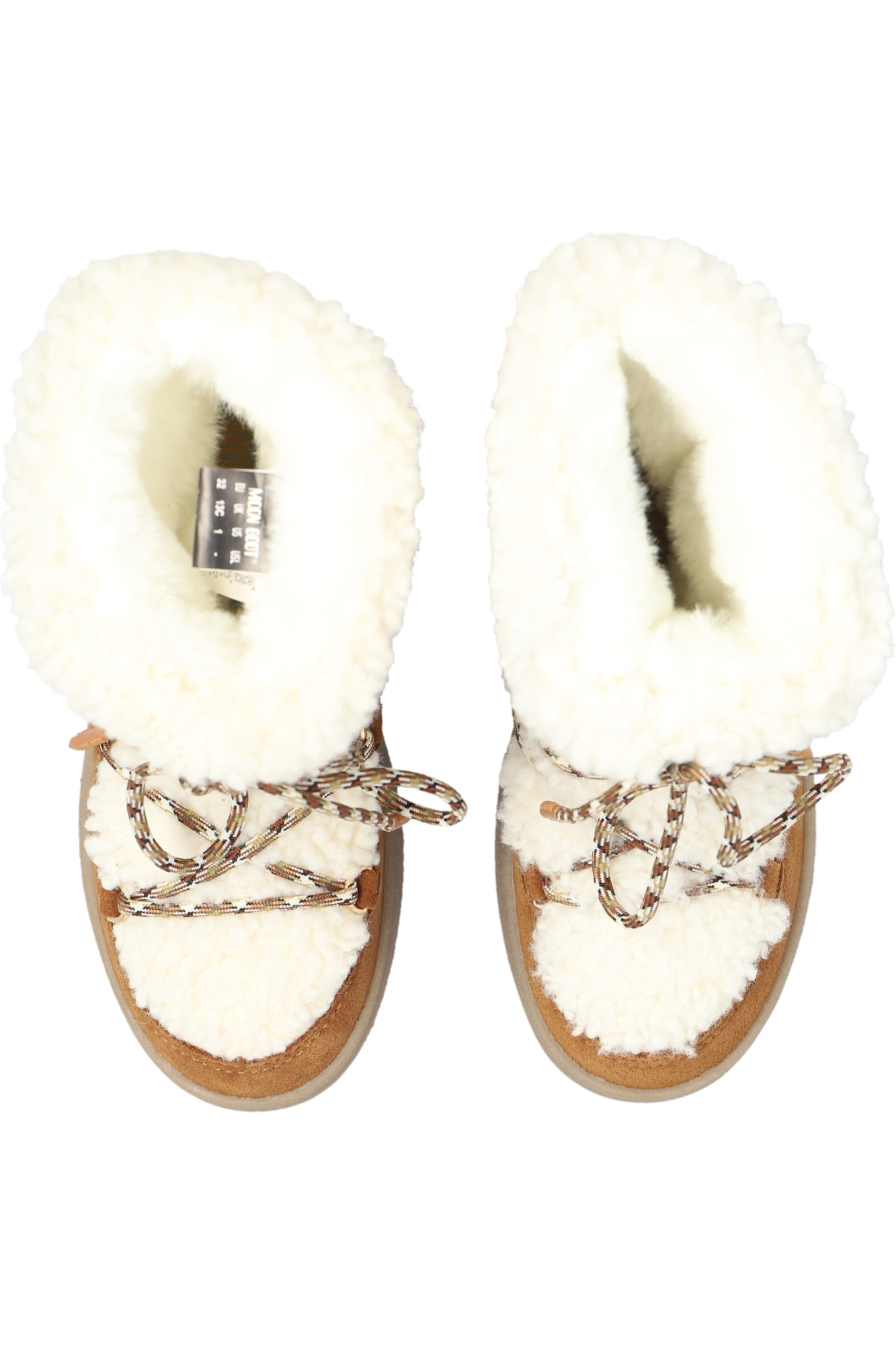 Moon Boot Kids ‘Jtrack Shearling’ snow boots