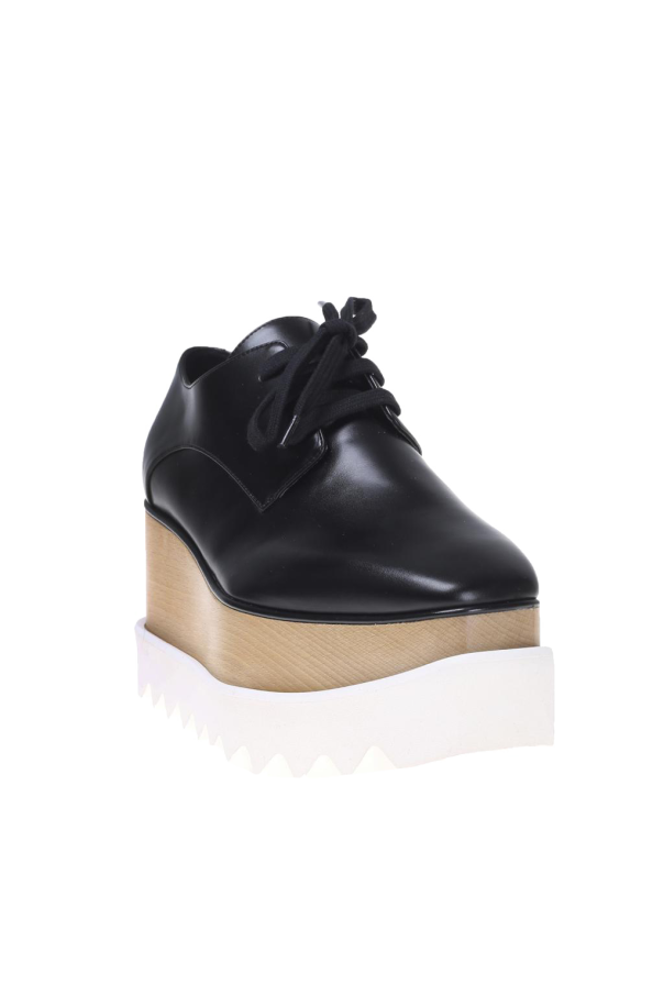 Stella McCartney Wooden Platform Shoes