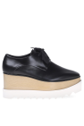 Stella McCartney BLACK Wooden Platform Shoes