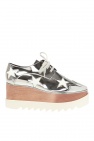 Stella McCartney SILVER 'Elyse' platform shoes