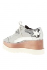 Stella McCartney SILVER 'Elyse' platform shoes