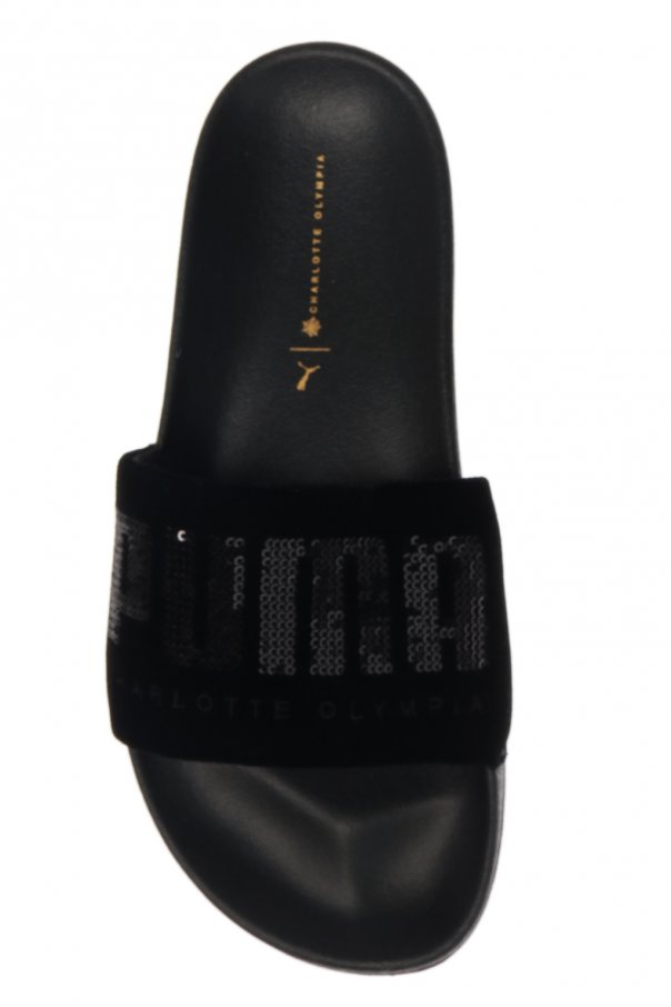puma charlotte olympia slides