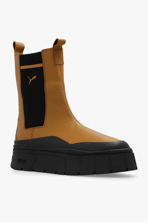 Puma Yellow ‘Mayze Stack Chelsea Casual Wns’ boots