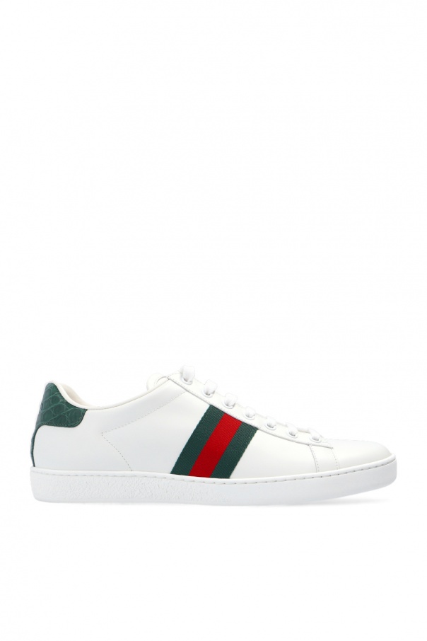 Gucci Web' striped 'ACE' sports Boost shoes