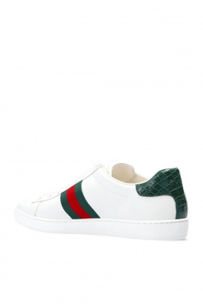 Gucci Web' striped 'ACE' sports shoes