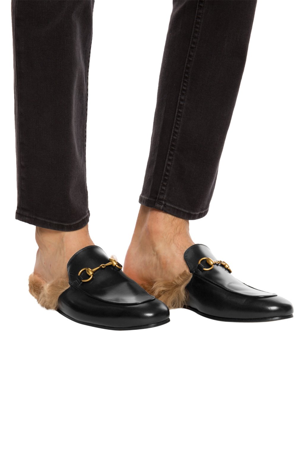 Gucci 'Princetown' leather slippers