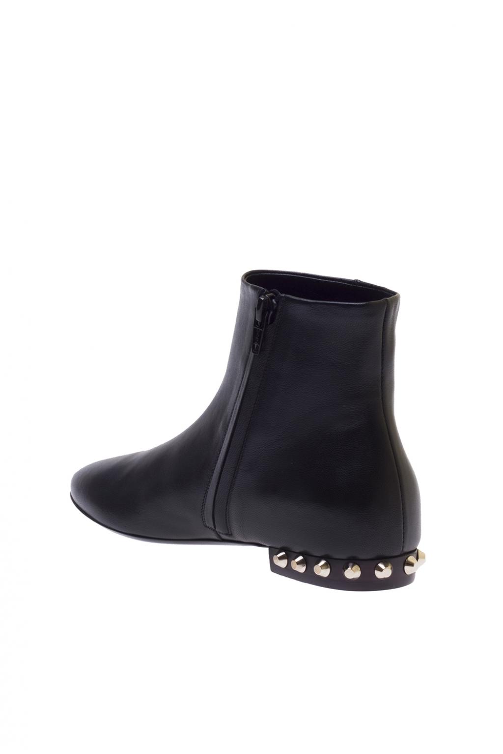 Black Cagole 90 studded leather ankle boots  Balenciaga  MATCHESFASHION US