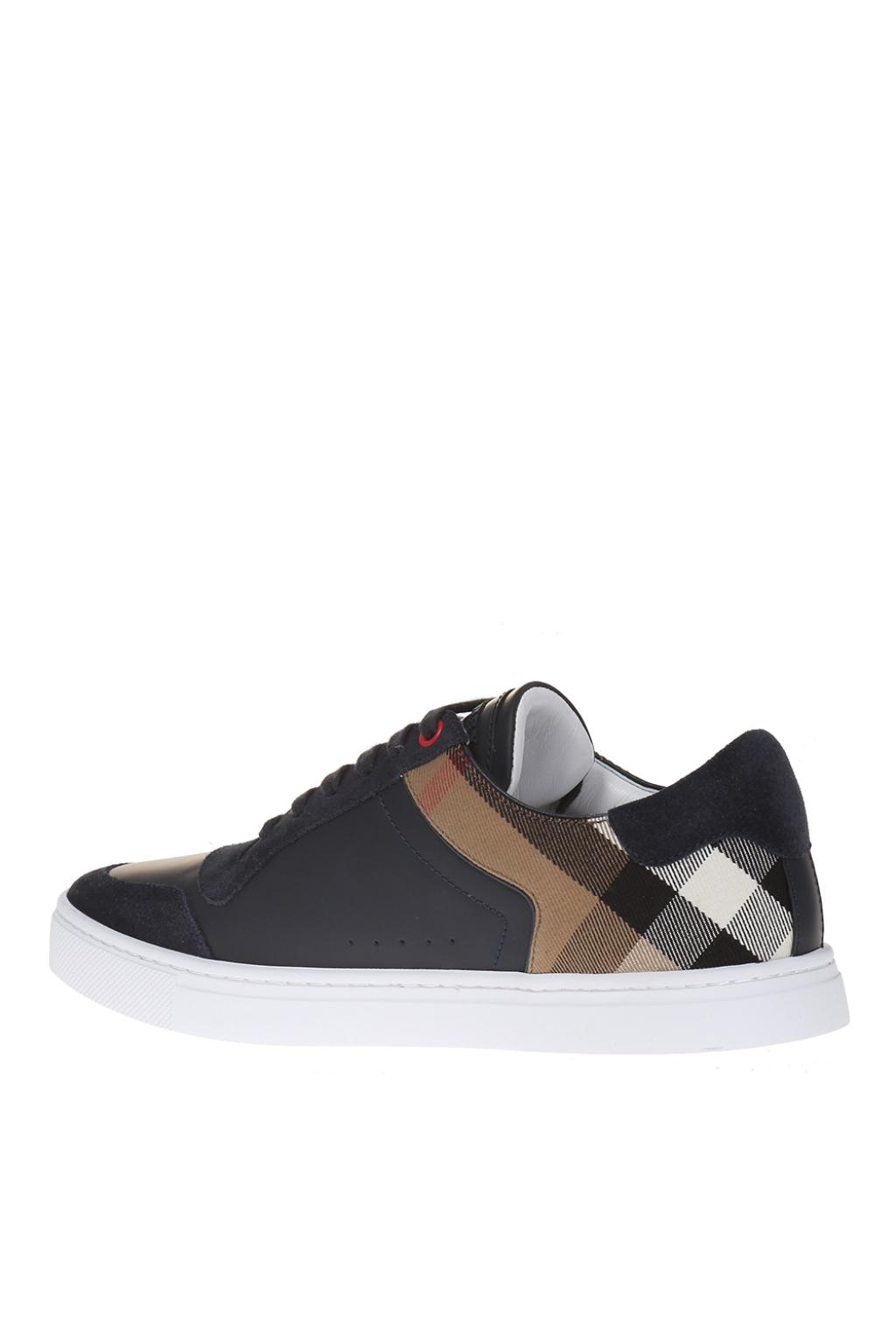 burberry lace up sneakers