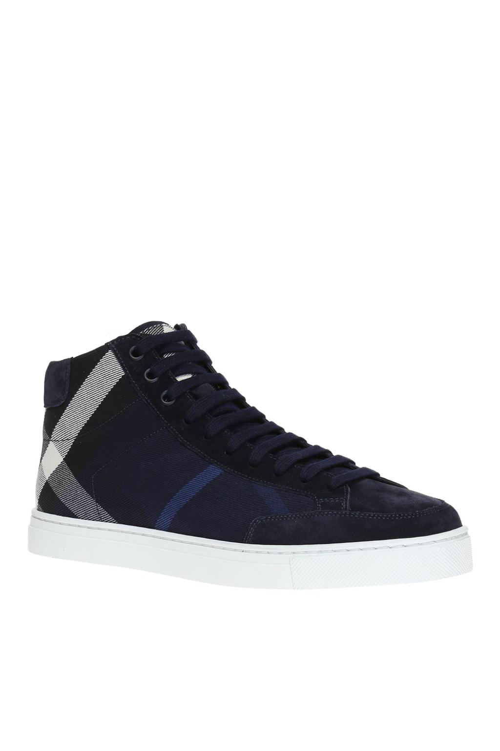 Burberry 'House Check' high-top sneakers | Men's Shoes | Vitkac