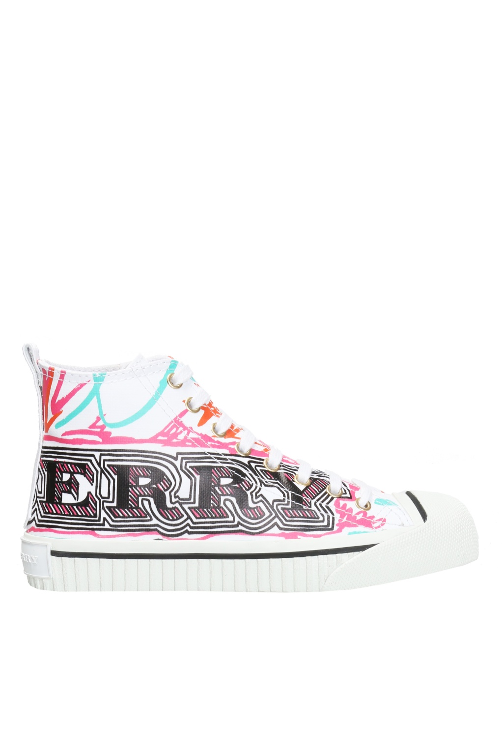 White 'Doodle Print' sneakers Burberry - Vitkac TW