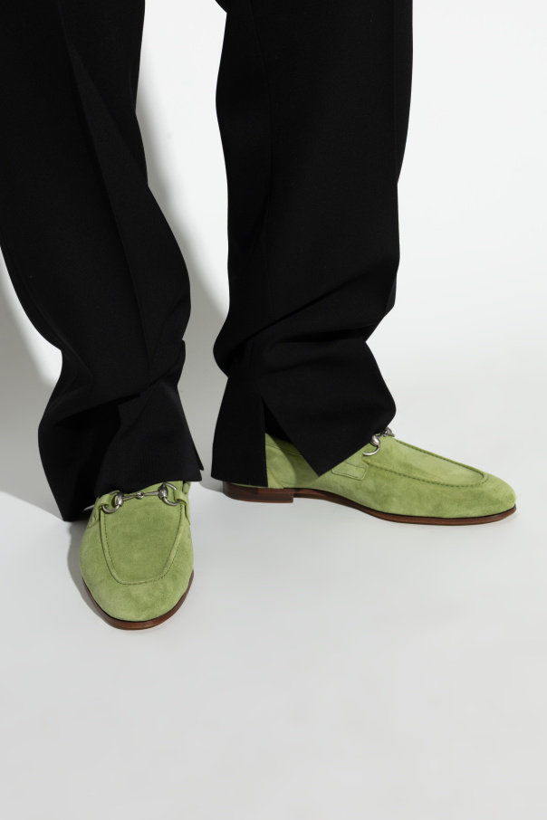 Gucci Zamszowe buty typu `loafers`