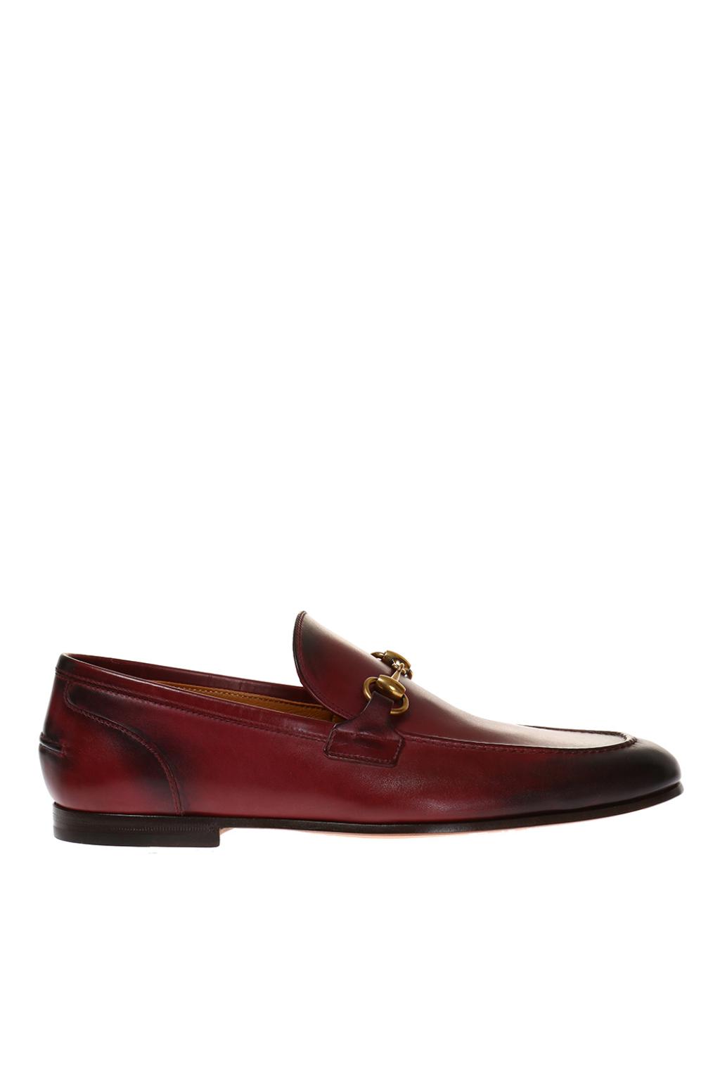 gucci detail Horsebit loafers