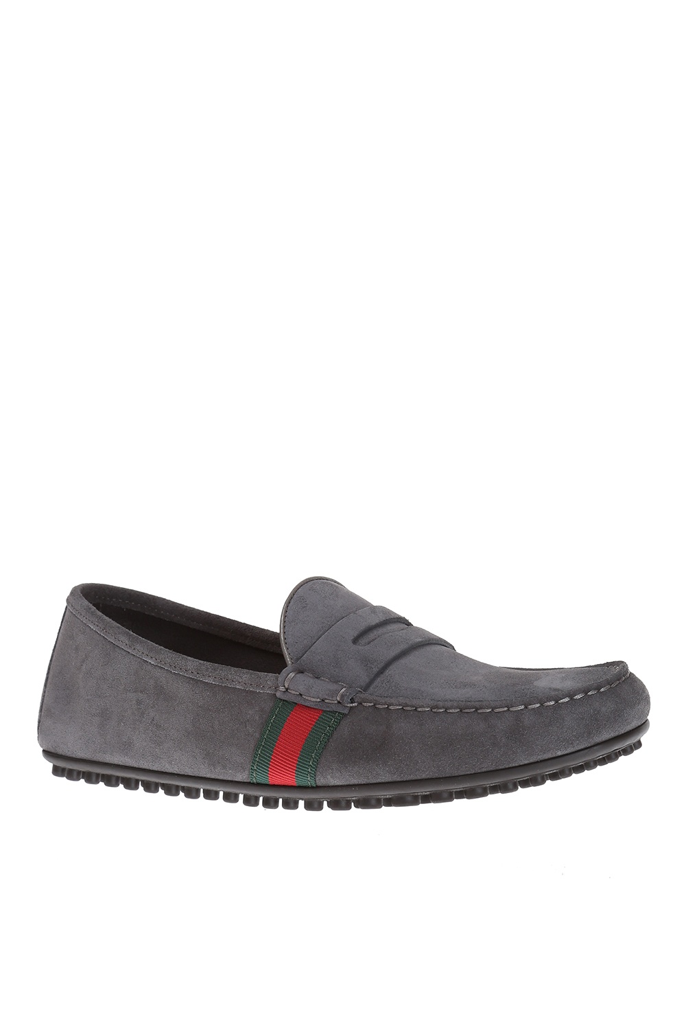 Suede Loafers Gucci - Vitkac Singapore