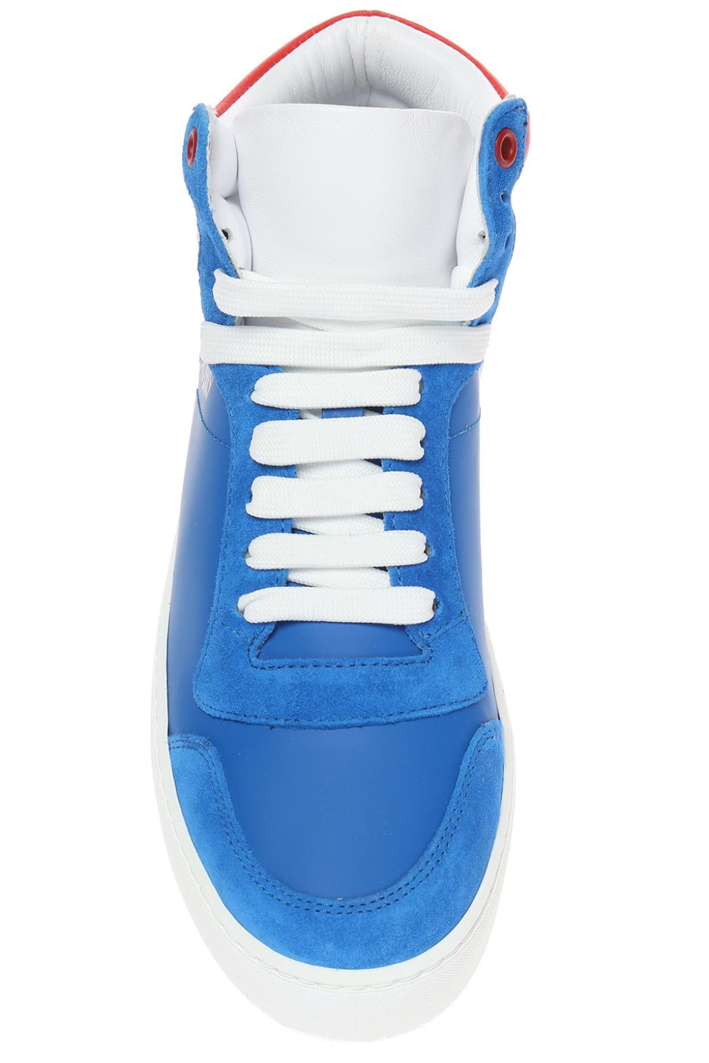 Blue 'Reeth' high-top sneakers Burberry - Vitkac GB