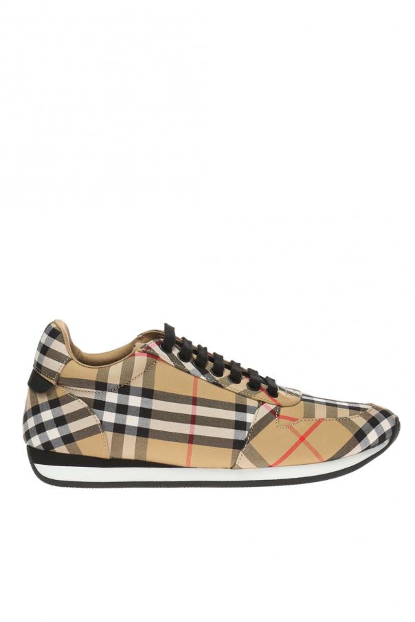 Brown 'Travis' sneakers Burberry - Vitkac GB