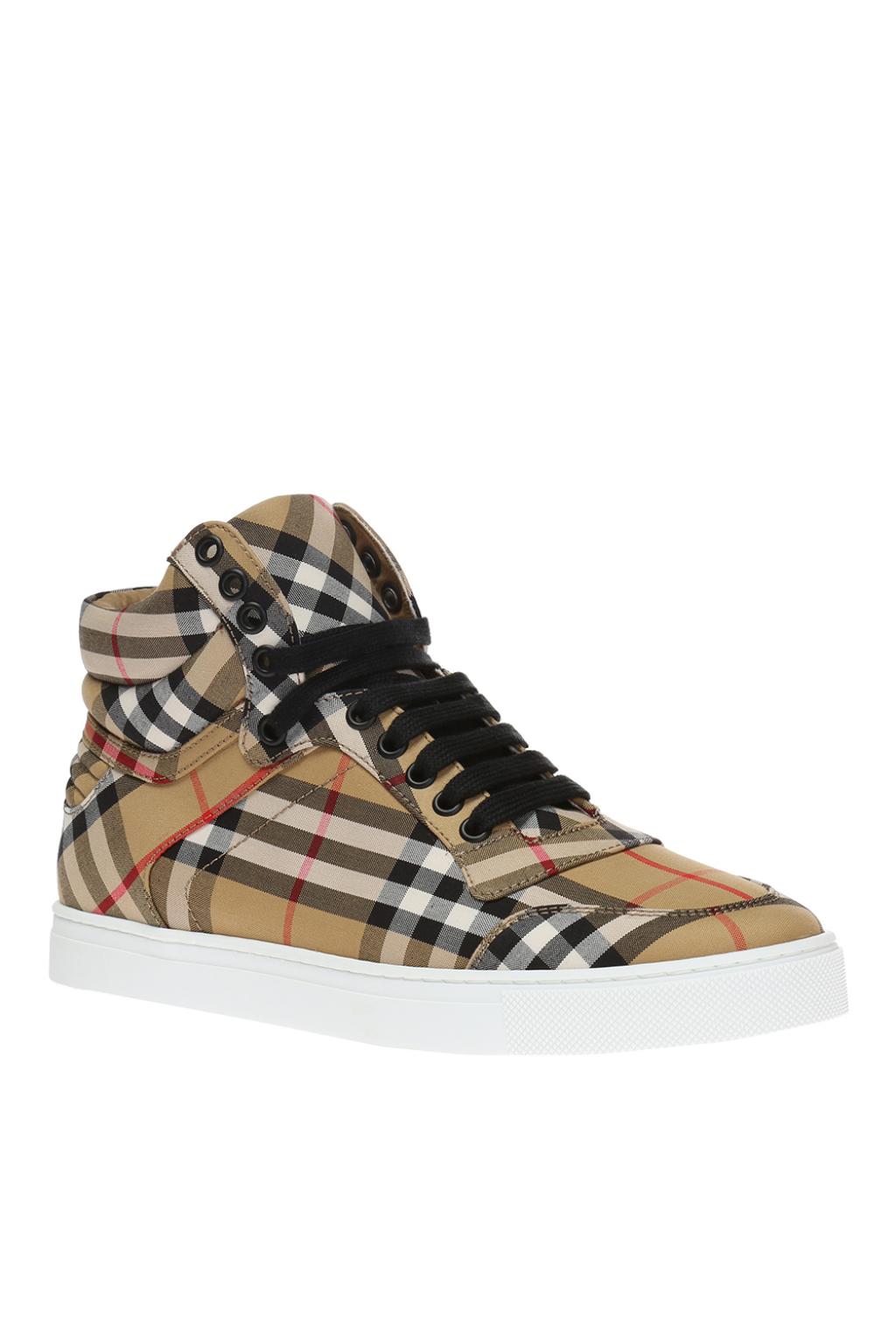 burberry reeth high top sneakers