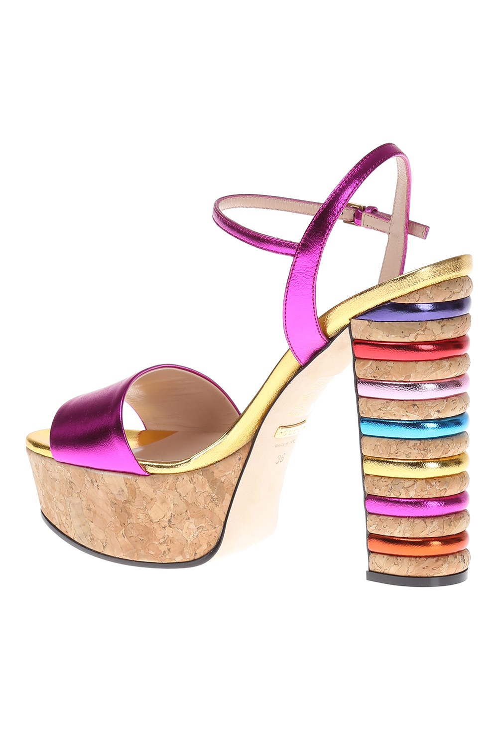Gucci Leather Platform Sandals | Women's Shoes | Vitkac