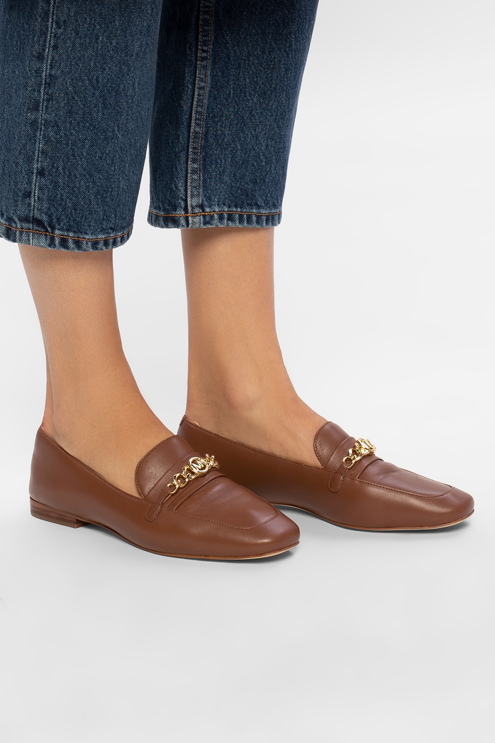 Loafers with logo Michael Michael Kors 