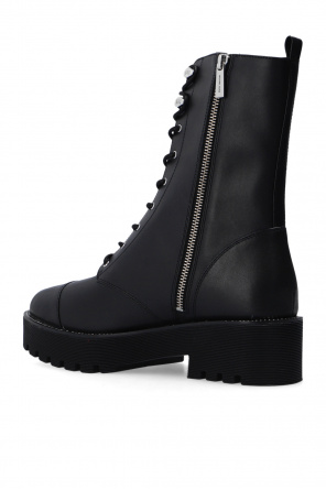 Heather Grey Bear Sneaker Heist ‘Bryce’ ankle boots