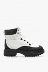 Michael Michael Kors WHITE ‘Dupree Hiker’ ankle boots