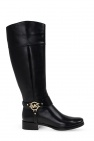 Michael Michael Kors BLACK ‘Fulton’ knee-high boots