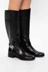 Michael Michael Kors BLACK ‘Fulton’ knee-high boots