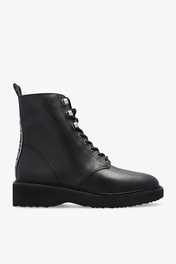‘Haskell’ leather boots od Michael Michael Kors