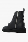 Michael Michael Kors BLACK ‘Haskell’ leather boots