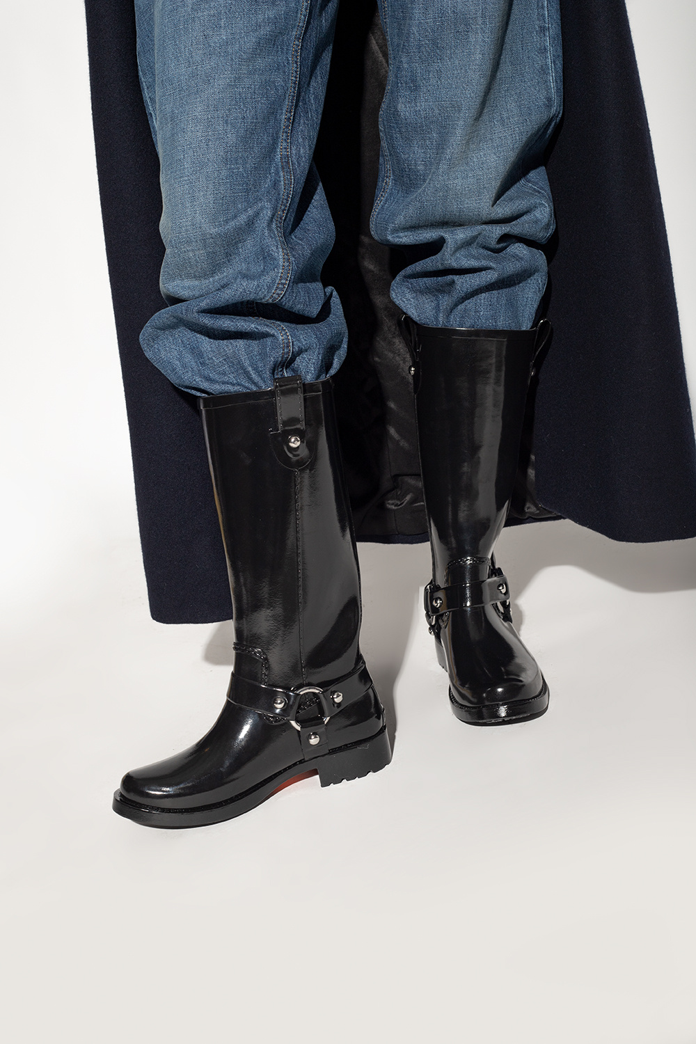 Black 'Stormy' rain boots Michael Michael Kors - Vitkac KR