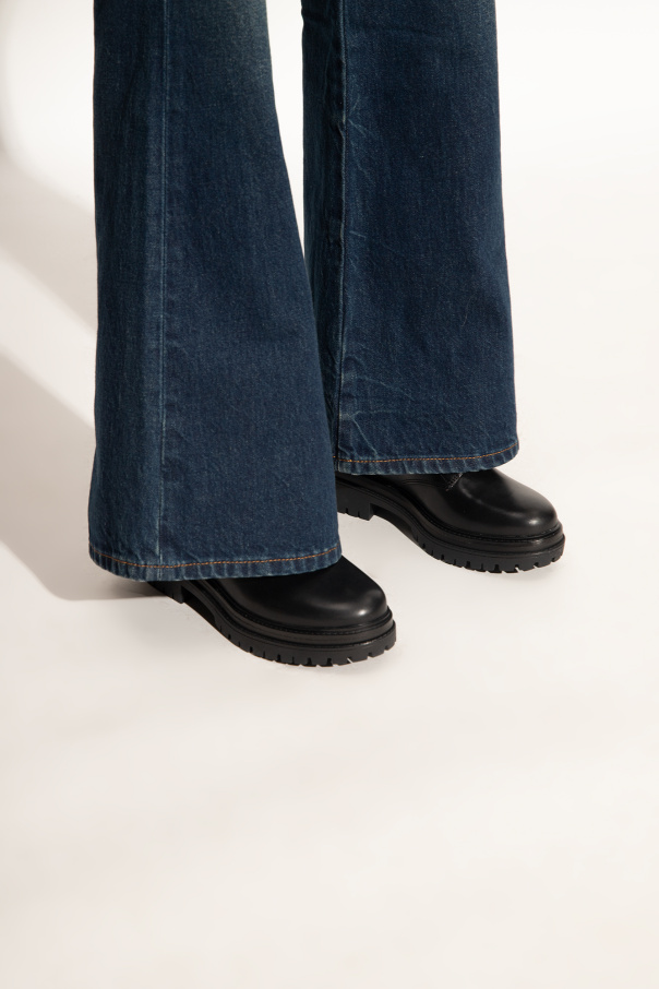 Michael Michael Kors ‘Parker’ leather ankle boots