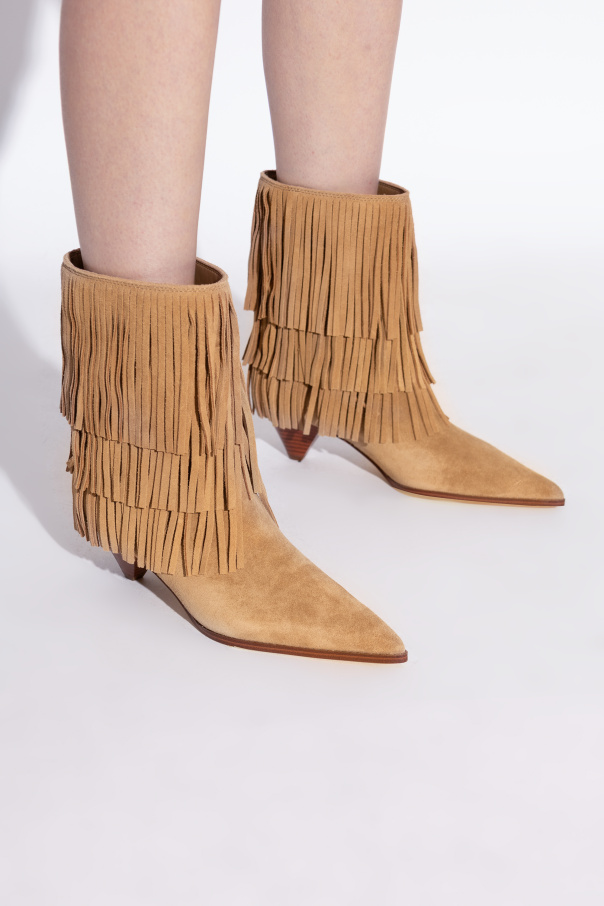 Michael Michael Kors Suede heeled ankle boots "Jayla"