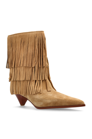 Michael Michael Kors Suede heeled ankle boots "Jayla"