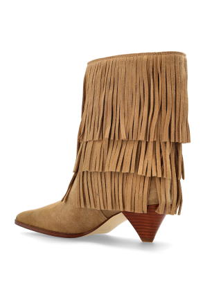 Michael Michael Kors Suede heeled ankle boots "Jayla"