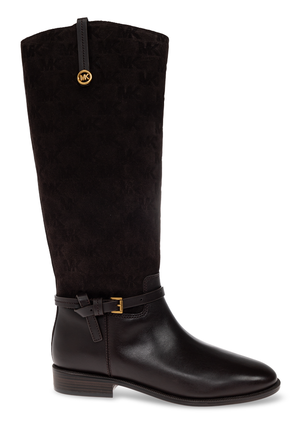 Leather boots ‘Beverly Flat’ od Michael Michael Kors