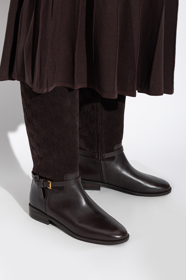 Michael Michael Kors Skórzane Stiefel ‘Beverly Flat’