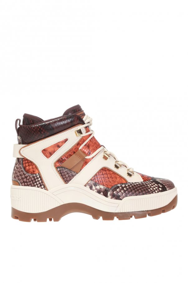 michael kors sneakers orange