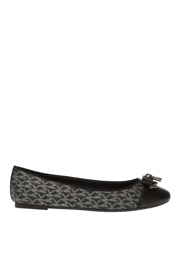 michael kors alice logo ballet flat