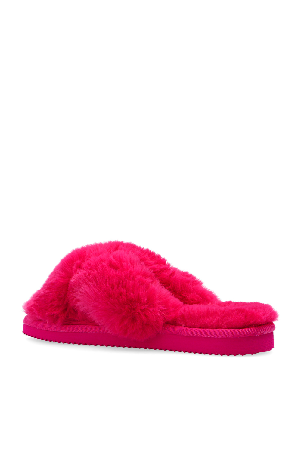 Lala Faux Fur Slide Sandal