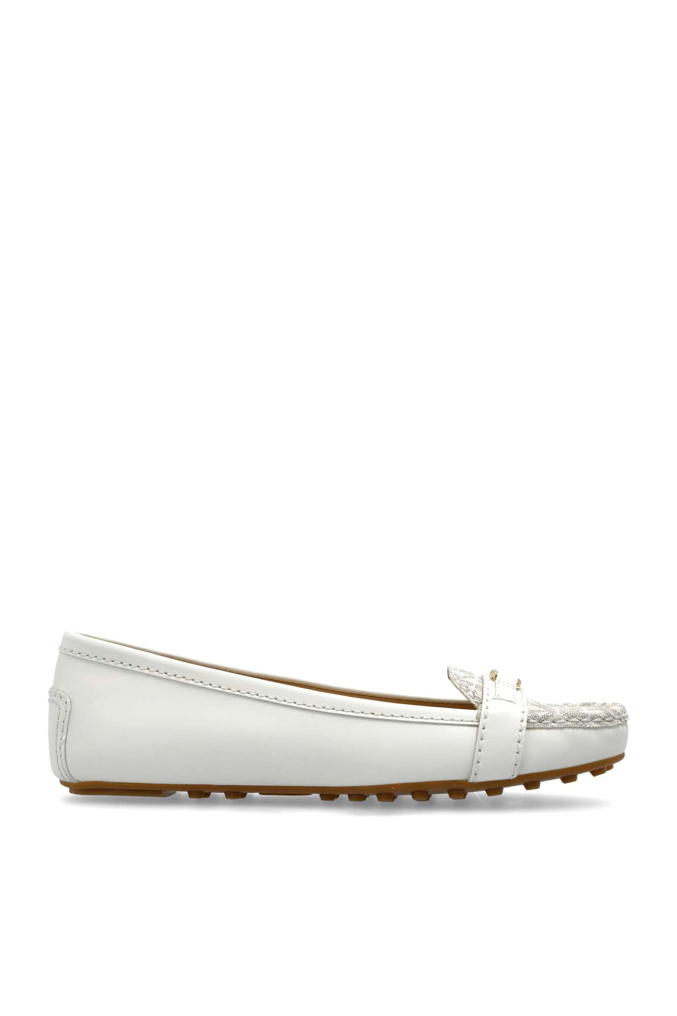 michael kors white loafers