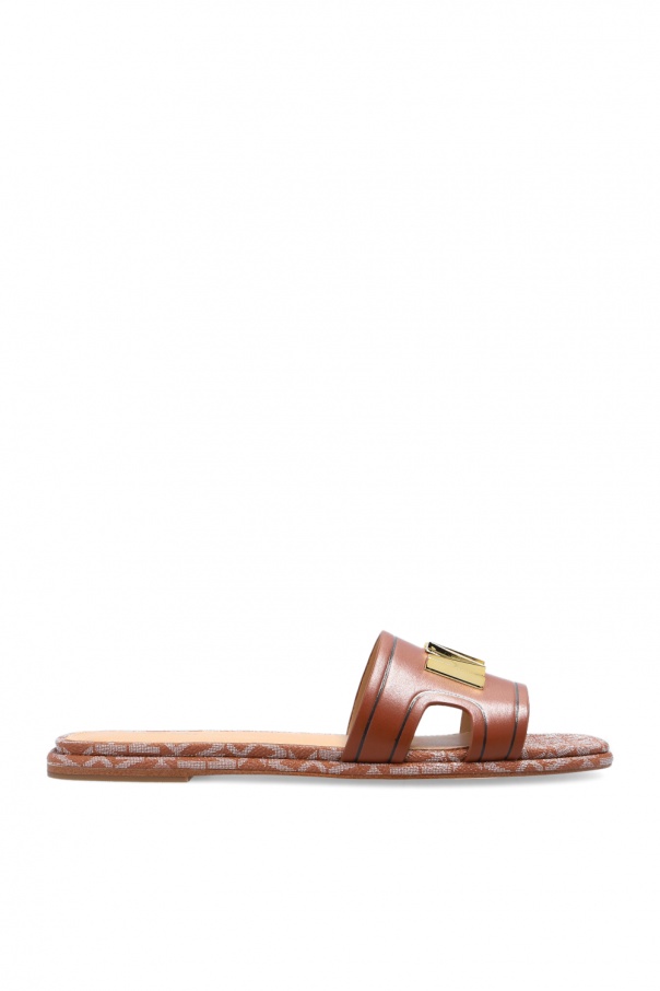 Fringed Single Buckle Loafer Shoes ‘Kippy’ slides