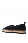Michael Michael Kors BLACK ‘Lenny’ espadrilles with logo