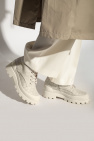 Golden Goose Kids TEEN May slogan-print low-top sneakers ‘Payton’ combat boots