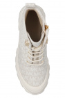 PRIMA CLASSE sneakers marrone camoscio beige pelle AF284 ‘Payton’ combat boots